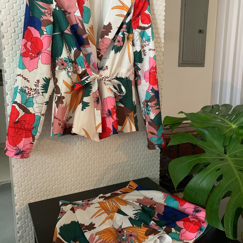 Blazer and short set - NEW